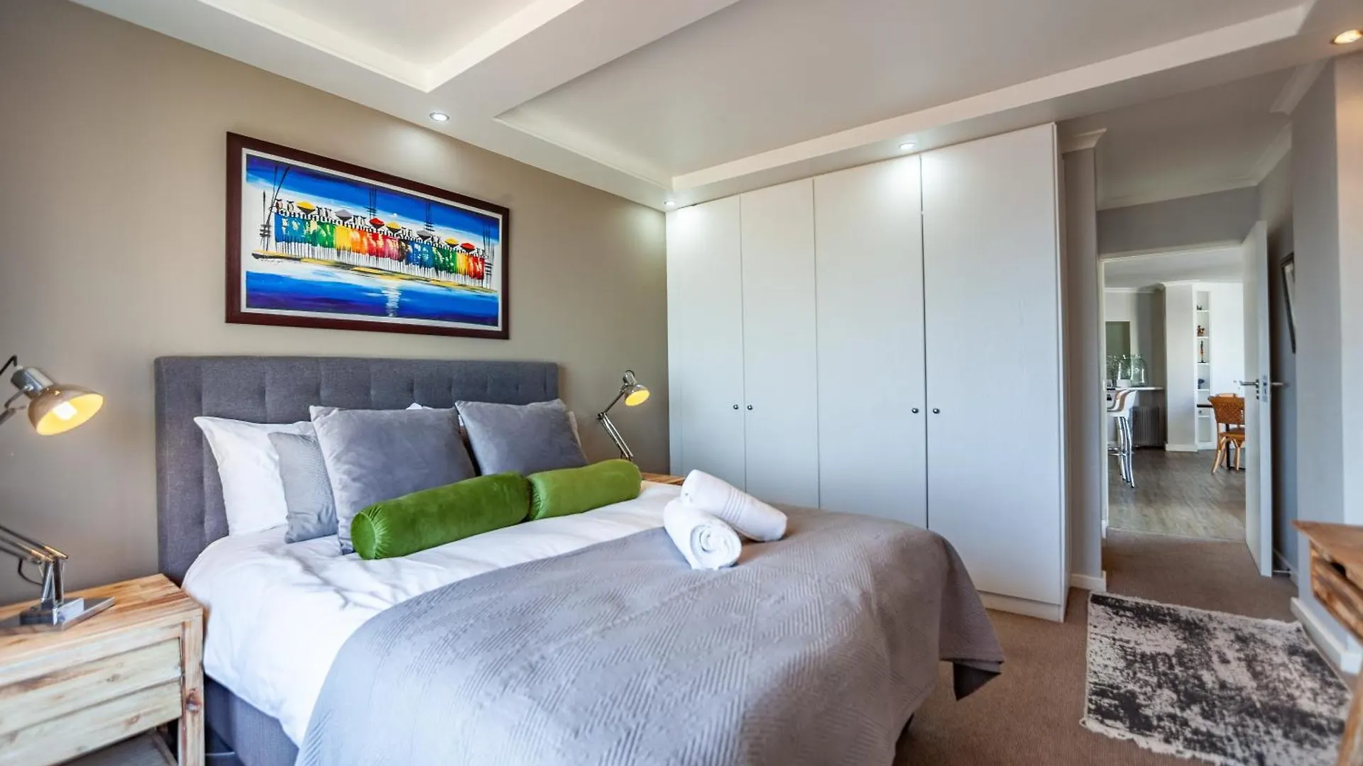 Luxury Ocean View Beachfront 2 Bed Apartment -206 The Waves, Blouberg, Cape Town Bloubergstrand